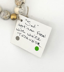 BEAUTIFUL SOUL - ARTISAN "SOUL" FOCAL - BRACELET