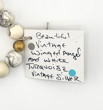 BEAUTIFUL SOUL - VINTAGE SILVER WINGED ANGEL - BRACELET