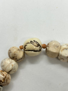 BEAUTIFUL SOUL - ARTISAN "BEACH HOUSE" WITH WHITE TURQUOISE & BUNNY - BRACELET - INQUIRE