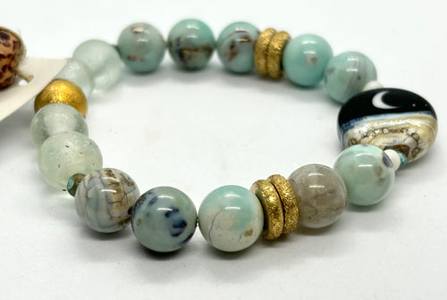 BEAUTIFUL SOUL - ARTISAN CRESCENT MOON - BRACELET