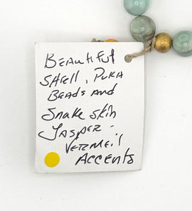 BEAUTIFUL SOUL - GORGEOUS SHELL WITH PUKAS - BRACELET