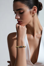 BEAUTIFUL SOUL - MOROCCAN TERRA-COTTA WITH ASHANTI GLASS - BRACELET