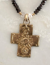 BEAUTIFUL SOUL - CELESTIAL TRINITY ARTISAN CROSS - SHORT NECKLACE ✔️