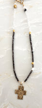 BEAUTIFUL SOUL - CELESTIAL TRINITY ARTISAN CROSS - SHORT NECKLACE ✔️