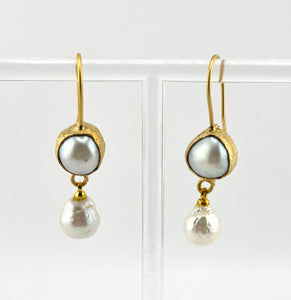 BEAUTIFUL SOUL - BAROQUE PEARL DROP - EARRINGS