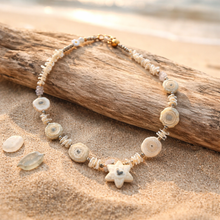 BEAUTIFUL SOUL - STAR SOLAR QUARTZ WITH PEARL - SHORT NECKLACE