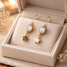 BEAUTIFUL SOUL - GORGEOUS PEARL & STAR - EARRINGS