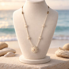 BEAUTIFUL SOUL - SOLAR QUARTZ STARS & MOONSTONE - SHORT NECKLACE