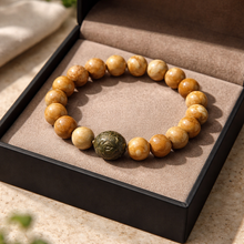 BEAUTIFUL SOUL - PETRIFIED WOOD JASPER - BRACELET