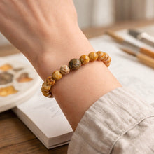 BEAUTIFUL SOUL - PETRIFIED WOOD JASPER - BRACELET
