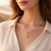BEAUTIFUL SOUL - BRASS ENLIGHTENED BUDDHA - SHORT NECKLACE - SOLD