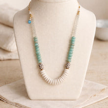 BEAUTIFUL SOUL - ASHANTI & MYSTIC AMAZONITE - SHORT NECKLACE