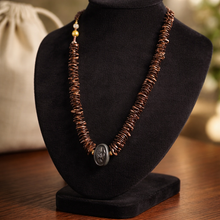 BEAUTIFUL SOUL - COPPER BROWN KEISHI PEARLS - SHORT NECKLACE ✔️