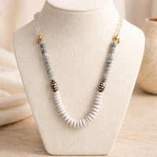 BEAUTIFUL SOUL - AQUAMARINE  - SHORT NECKLACE