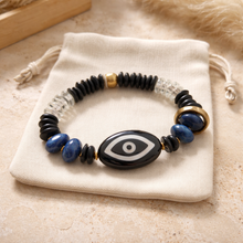 BEAUTIFUL SOUL - EVIL EYE AGATE - BRACELET