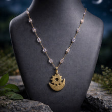 BEAUTIFUL SOUL - "MOON & STAR"  - SHORT NECKLACE