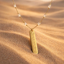 BEAUTIFUL SOUL - VINTAGE "OM MANI PADME"  - LONG NECKLACE