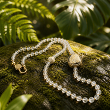 BEAUTIFUL SOUL - ANTIQUE VINTAGE CONCH SHELL-ARTIST SIGNATURE SERIES -  LONG NECKLACE ✔️
