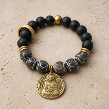 BEAUTIFUL SOUL - MEDITATING BUDDHA W/LOTUS BLOSSOM - BRACELET ✔️