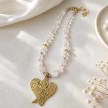 BEAUTIFUL SOUL - VINTAGE COPTIC ANGEL - SHORT NECKLACE ✔️