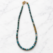 BEAUTIFUL SOUL - VINTAGE SALVAGED DESERT STONES - SHORT NECKLACE ✔️