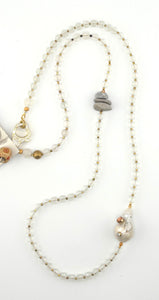 BEAUTIFUL SOUL - BEAUTIFUL BAROQUE PEARL - LONG NECKLACE