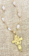 BEAUTIFUL SOUL - ARTISAN "NIGHT OF A COWBOY CROSS"  - LONG NECKLACE - SOLD