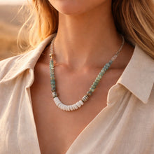 BEAUTIFUL SOUL - ASHANTI & MYSTIC AMAZONITE - SHORT NECKLACE
