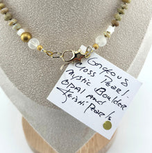 BEAUTIFUL SOUL - GORGEOUS CROSS PEARL - SHORT NECKLACE