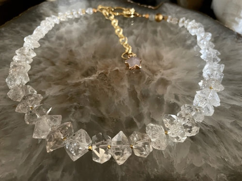 Beautiful Soul - Amazing Herkimer Diamond - Necklace