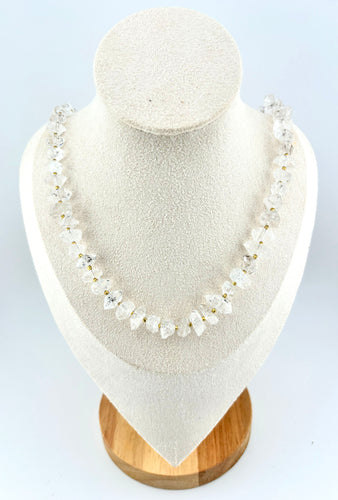 BEAUTIFUL SOUL - BEAUTIFUL HERKIMER DIAMOND - SHORT NECKLACE - SOLD