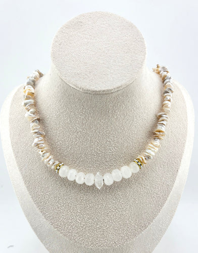 BEAUTIFUL SOUL - BEAUTIFUL KEISHI PEARLS - SHORT NECKLACE