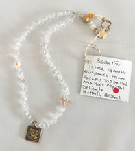 BEAUTIFUL SOUL - LITTLE GANESH WITH ROCK CRYSTAL - SHORT NECKLACE