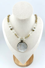 BEAUTIFUL SOUL - MOTHER OF PEARL SUN - SHORT NECKLACE