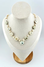 BEAUTIFUL SOUL - STAR SOLAR QUARTZ WITH PEARL - SHORT NECKLACE