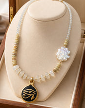 BEAUTIFUL SOUL - SOLDERED EGYPTIAN EYE - SHORT NECKLACE