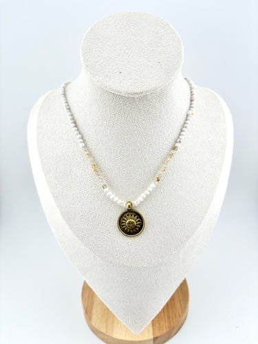 BEAUTIFUL SOUL - VINTAGE SUN - SHORT NECKLACE - SOLD