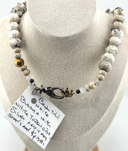 BEAUTIFUL SOUL - MAGNIFICENT WHITE BUDDHA - SHORT NECKLACE