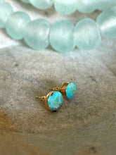 simply beautiful - NATURAL TURQUOISE EARRINGS