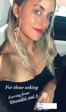 Kendall's Leaf Earring - Design 1
