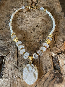 Beautiful Soul - Mother of Pearl “The Way of Grace” - Short Necklace