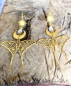 Kendall's - Luna Moth Earrings